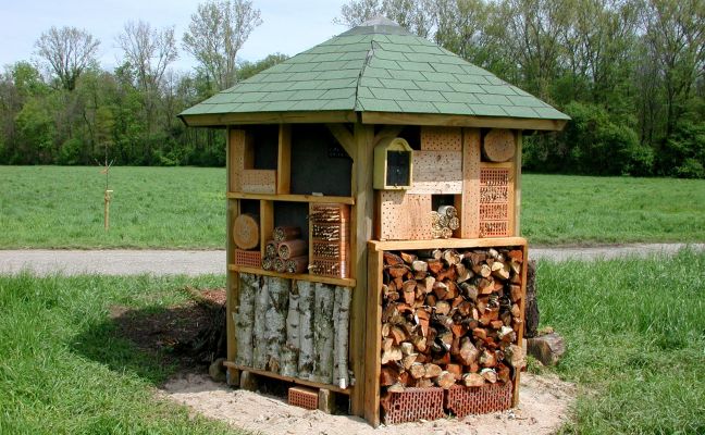 Bienen-Häusle der Agendagruppe Natur und Umwelt Stutensee (Quelle: Jochen Lehmann)
