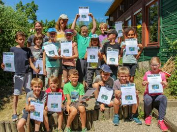 Kinderakademie im Naturschutzzentrum Rheinauen