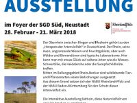 Plakat Ausstellung in der SGD Süd, Neustadt